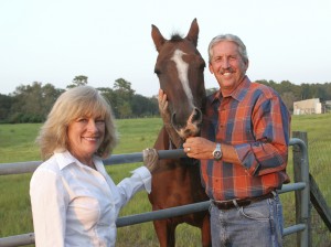 Couple With Horse